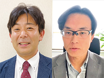 Dr. Aoki and Prof. Hotta